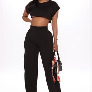 Fashion nova black set